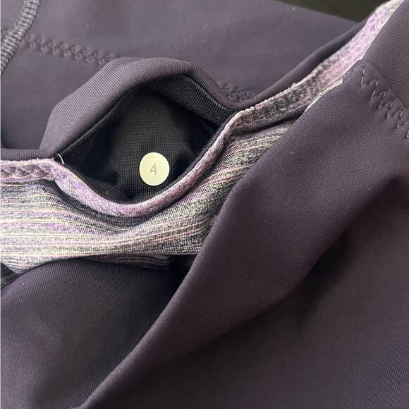 Lululemon Purple Pocket Leggings - Picture 5 of 5